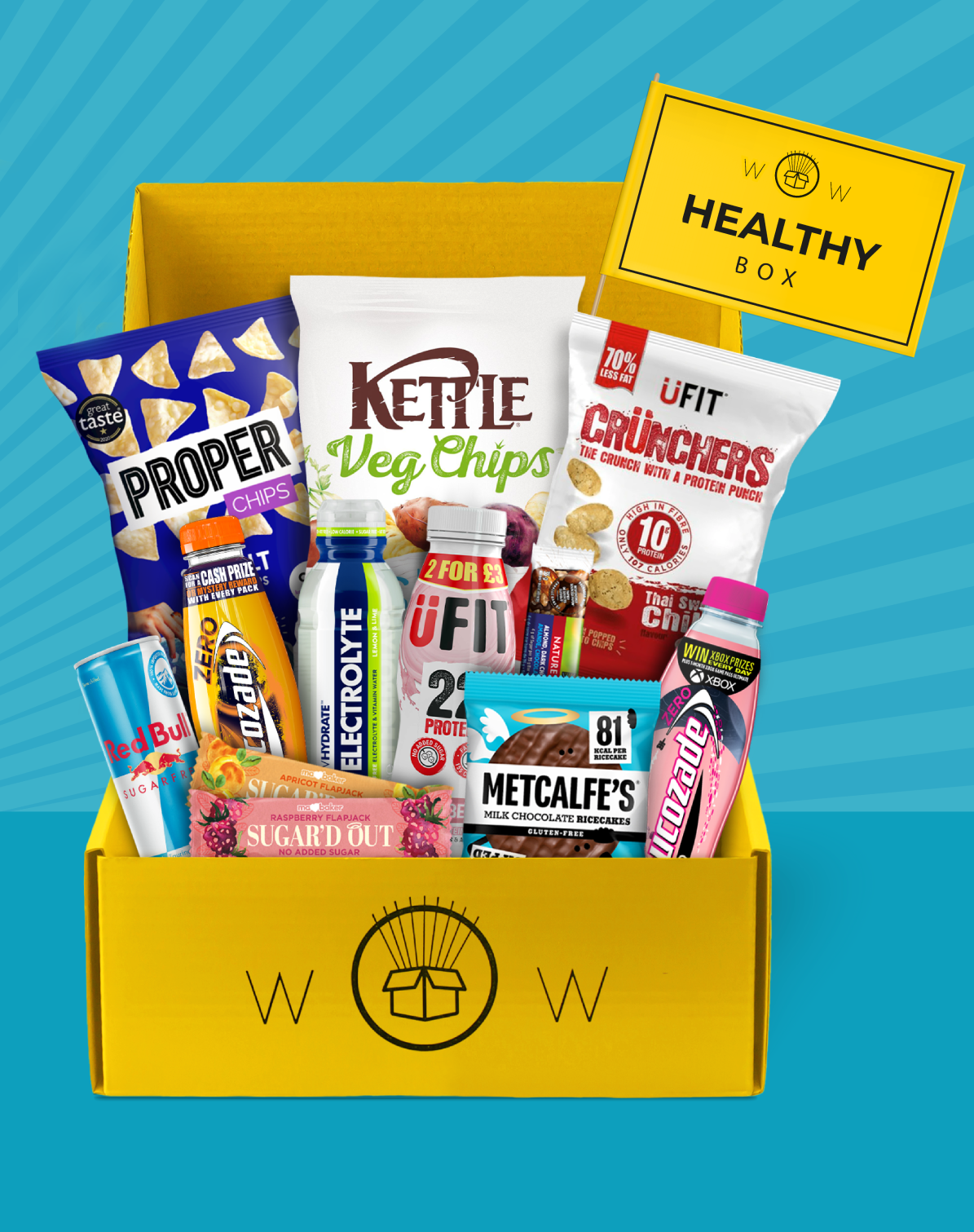 Wowboxme 8 Item Healthy Box